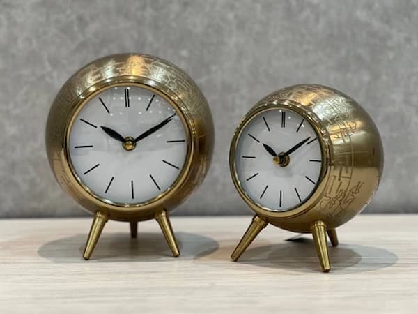 تصویر 1 از قیمت ساعت رومیزی برنزی + خرید باور نکردنی